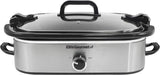 MST-5240SS Slow Cooker, 3,3 Liter, Edelstahl Slow Cooker Naty Shop