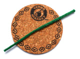 Yerba Mate Teeset für Zwei 150G | Mate-Tee mit Guarana und Früchten | Loseblatt-Yerba-Mate-Tee | Schwarzer, mattierter Keramikbecher 350 ml | Stahlstroh Bombilla Liza 19 cm