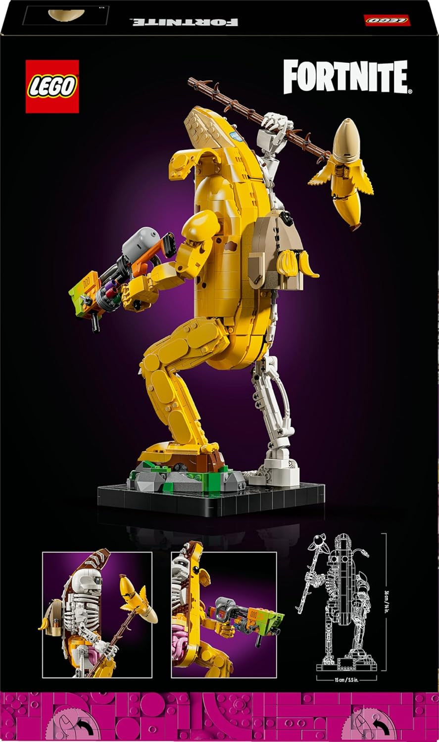 LEGO Fortnite Bone Shali – Inklusive Farbwerfer und Schüsselpickel – Sammlerstück für Videospiel-Fans – Bauset für Erwachsene als Heim- oder Bürodekoration – 77072 Bausets Besuchen Sie den LEGO-Store