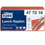 Tork 477840 Limetten-Lunchservietten / 2-lagige Servietten für kleine Mahlzeiten oder Snacks / Erweiterte Qualität / 10 x 200 (2000) Papierservietten / 32,6 x 33 cm (L x B) / 1/4-Faltung