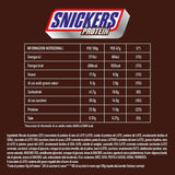 Snickers Proteinriegel mit Schokolade – reichhaltiger Geschmack mit Haselnuss-Karamell und Nougat, Großpackung 18 x 47 g