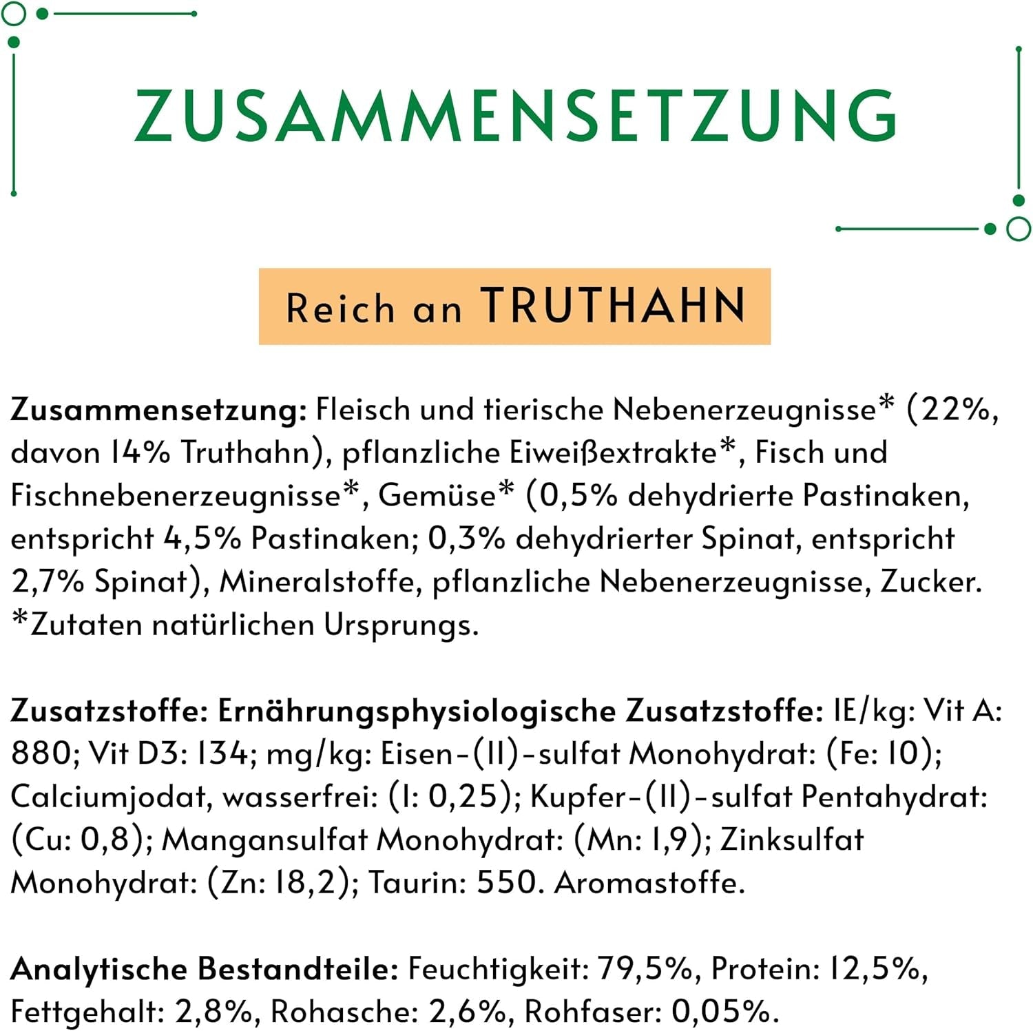Gourmet Nature's Creation Nassfutter für Katzen in Gelee, natürlicher Truthahn, 12er-Pack (12 x 85 g)
