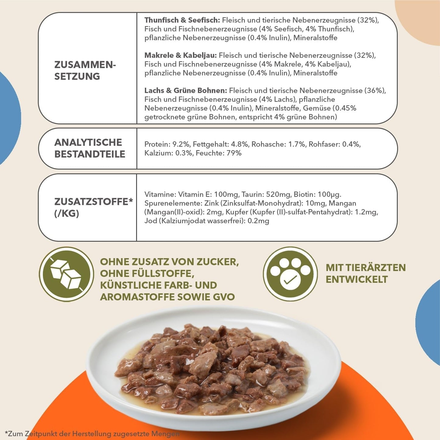 IAMS Delights Sea Collection Getreidefreies Nassfutter für Katzen – Multipack mit verschiedenen Fischsorten in Sauce, getreidefreies Nassfutter für Katzen ab 1 Jahr, 12 x 85 g