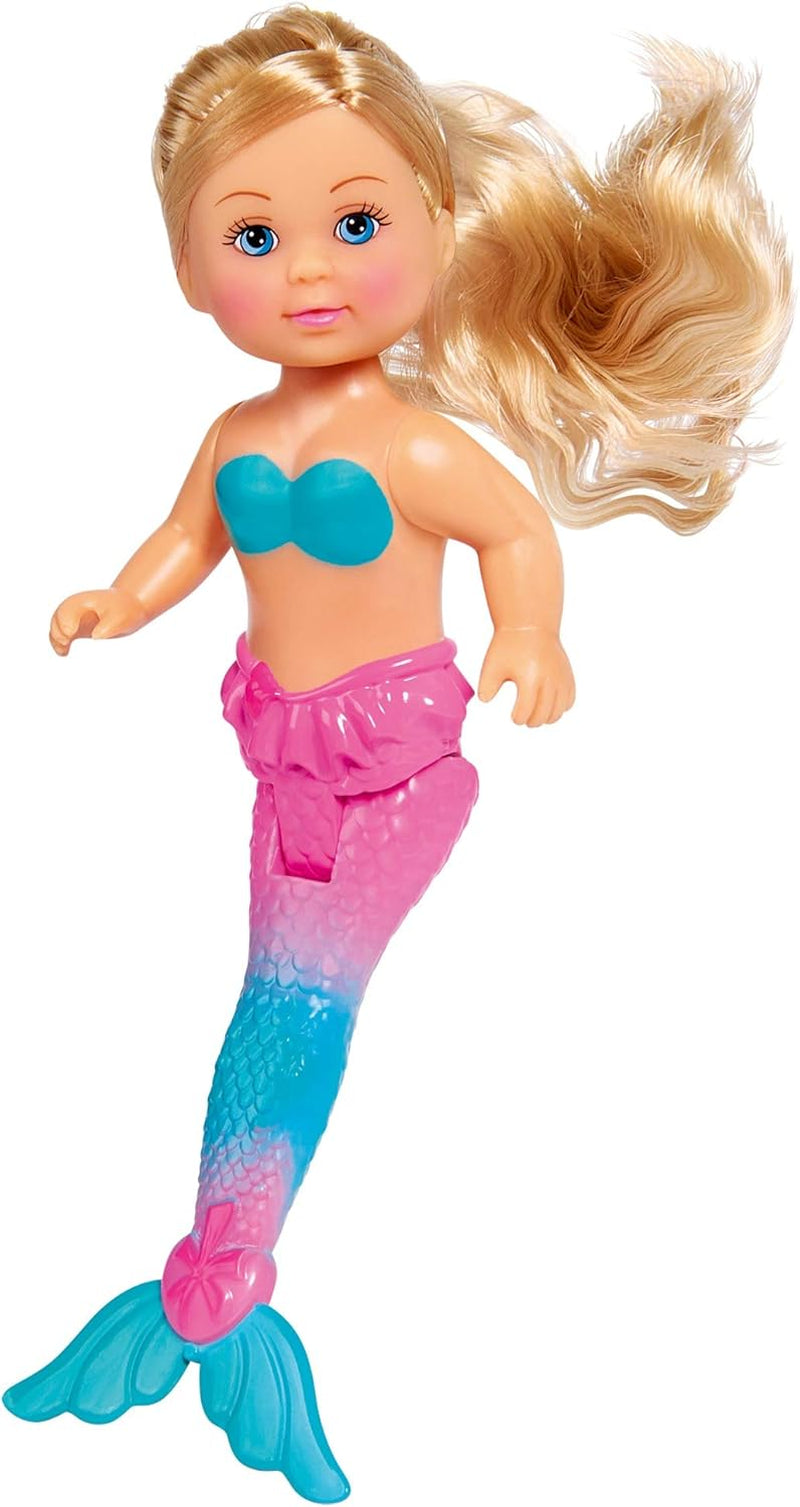 Simba 105733336 – Steffi LOVE Mermaid Friends, magische Meerjungfrauenpuppe mit Schwester Evi, Delfinfigur und mehr, Spielzeug für Kinder ab 3 Jahren, Puppen Naty Shop