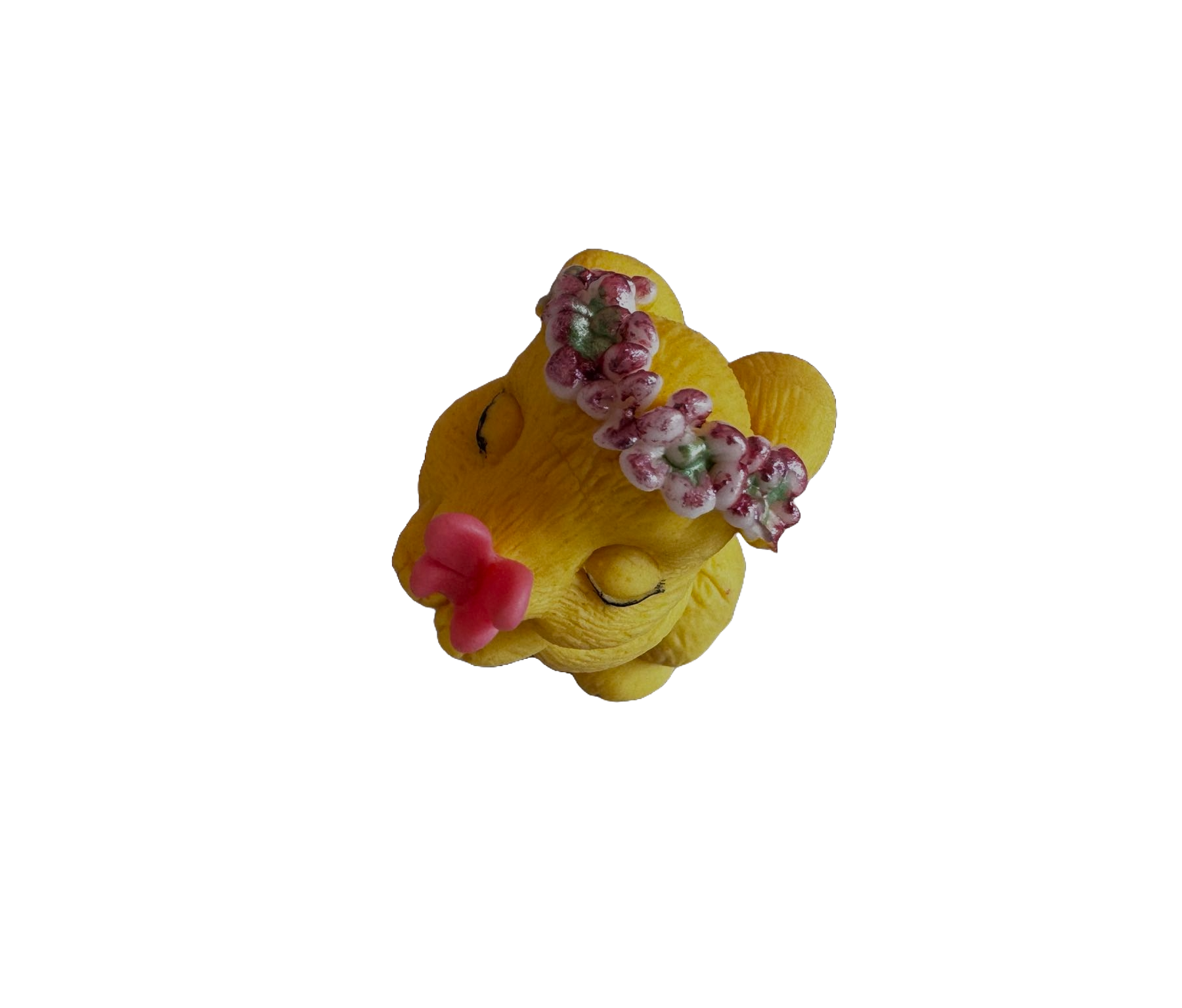 Essbare Dekoration aus Zuckerpaste, Hase mit Schmetterling. Dekorationen von Naty Shop Zuckerpaste