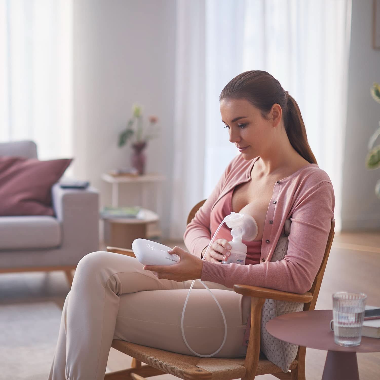 Individuelle elektronische Milchpumpe Philips Avent – mit Natural Motion-Technologie, komfortablem Silikonkissen. Zubehör Essen und Stillen Bebe Naty Shop
