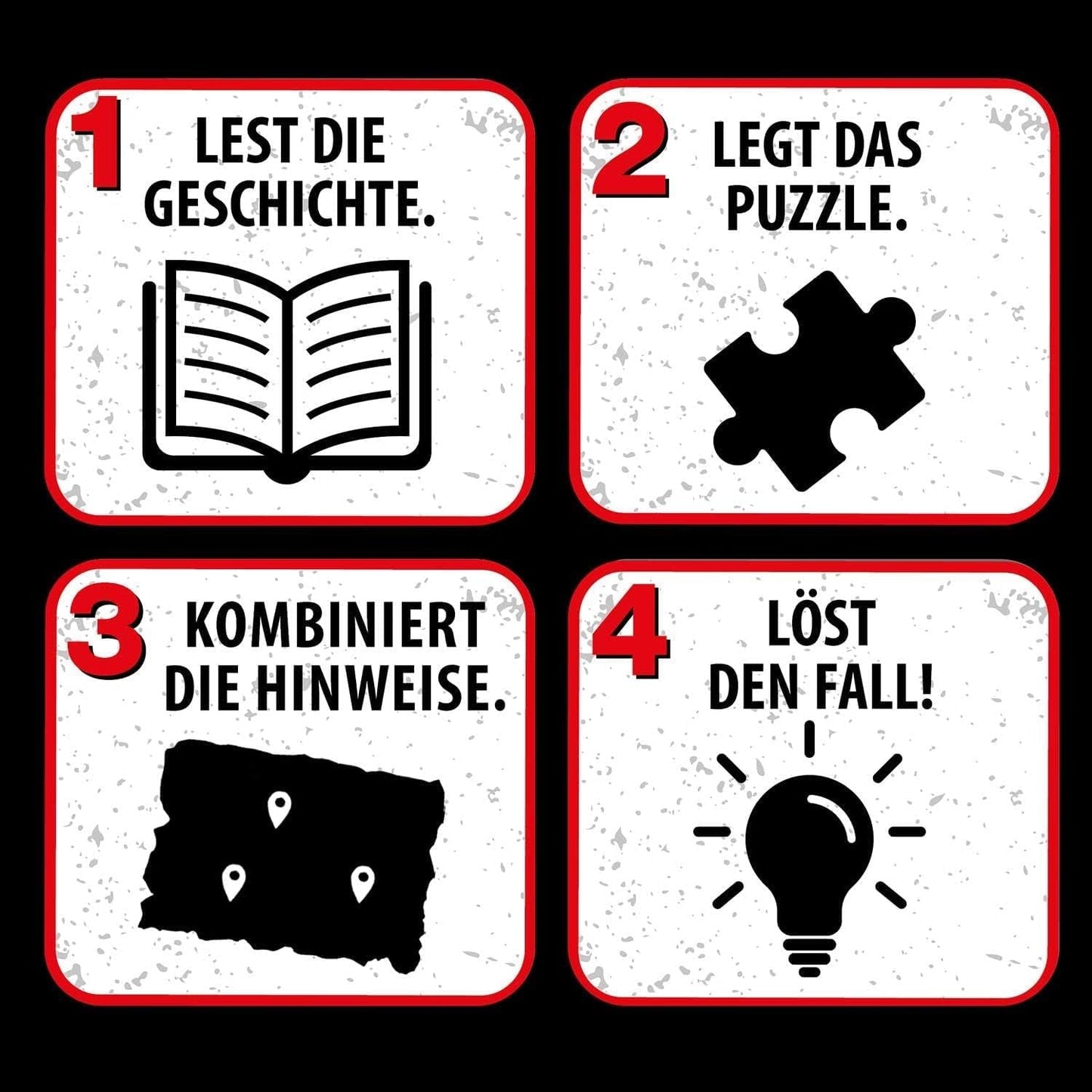 Die Drei ??? Kinder – Krimi-Puzzle – Achtung, Seeungeheuer von KOSMOS 680664, 150 Teile, leuchtet im Dunkeln, Lesen, Rätsel, Rätsel lösen, Detektivrätsel für Kinder ab 7 Jahren. Puzzle Naty Shop