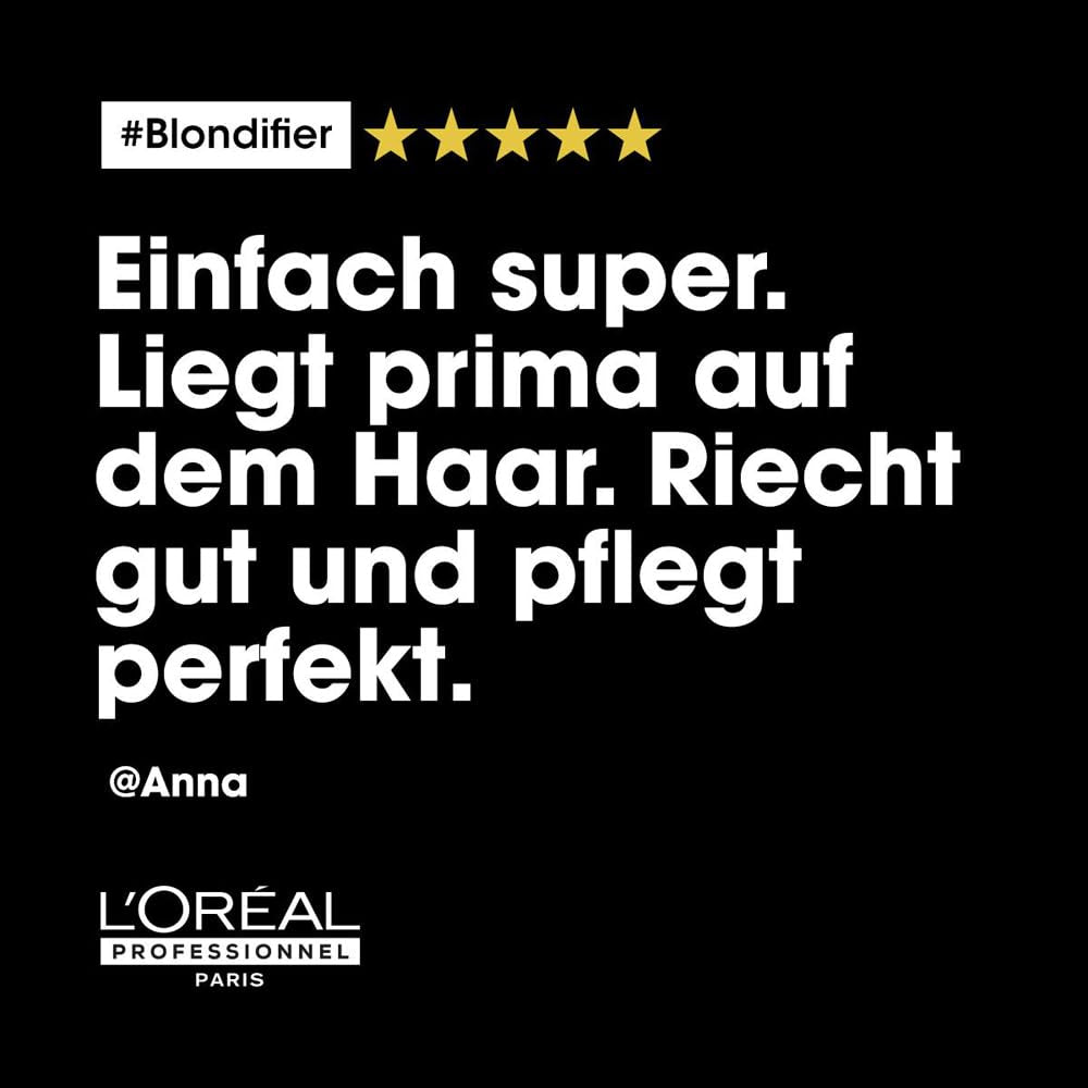 L'Oréal Professionnel | Pflegende Maske für blondes und blondiertes Haar, Açai-Fruchtextrakt, Serie Expert, Blondmaske Naty Shop Haarmaske