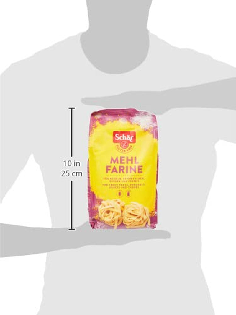 Mehl "Farine" - Basismehlmischung Glutenfrei 1Kg, 10Er Pack Mischung zum Backen und Kochen Naty Shop