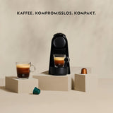 Espressomaschine mit Nespresso De'Longhi Essenza Mini Kapseln, schwarz | Pumpendruck 19 bar | Wassertank 0,6 l | Für Espresso und Lungo | Kleine Espressomaschine – Große Kaffeemomente | EN85.B