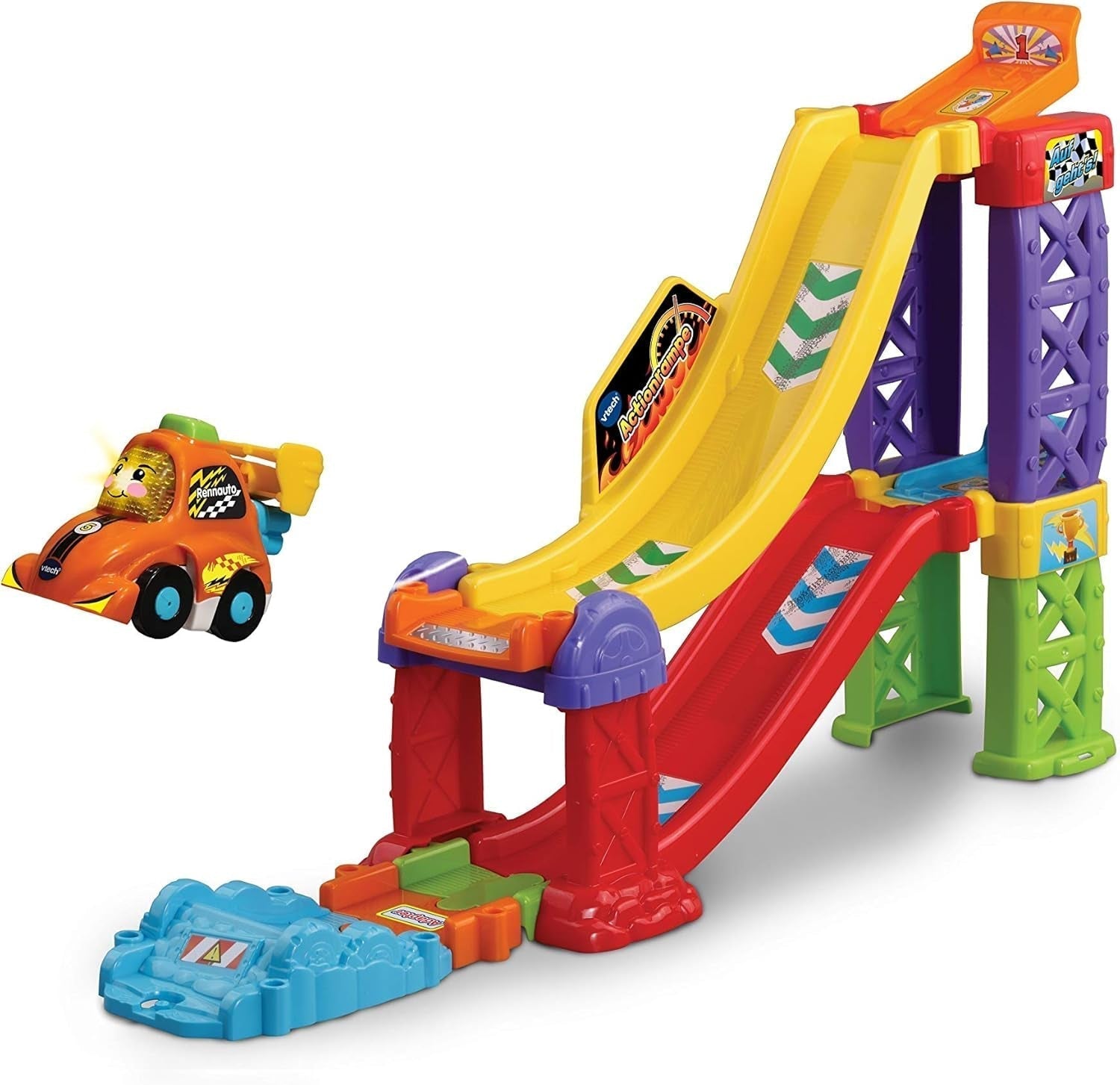 Vtech Electronics 80-527504 TUT Baby-Flitzer-Actionrampe Babyspielzeug Naty Shop