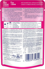 Vitakraft Poésie Délice, Nassfutter Katze, Katzennassfutter in Sauce, mit Huhn, Vorratspackung, ohne Zusatz von Zucker und Getreide (23x 85g)