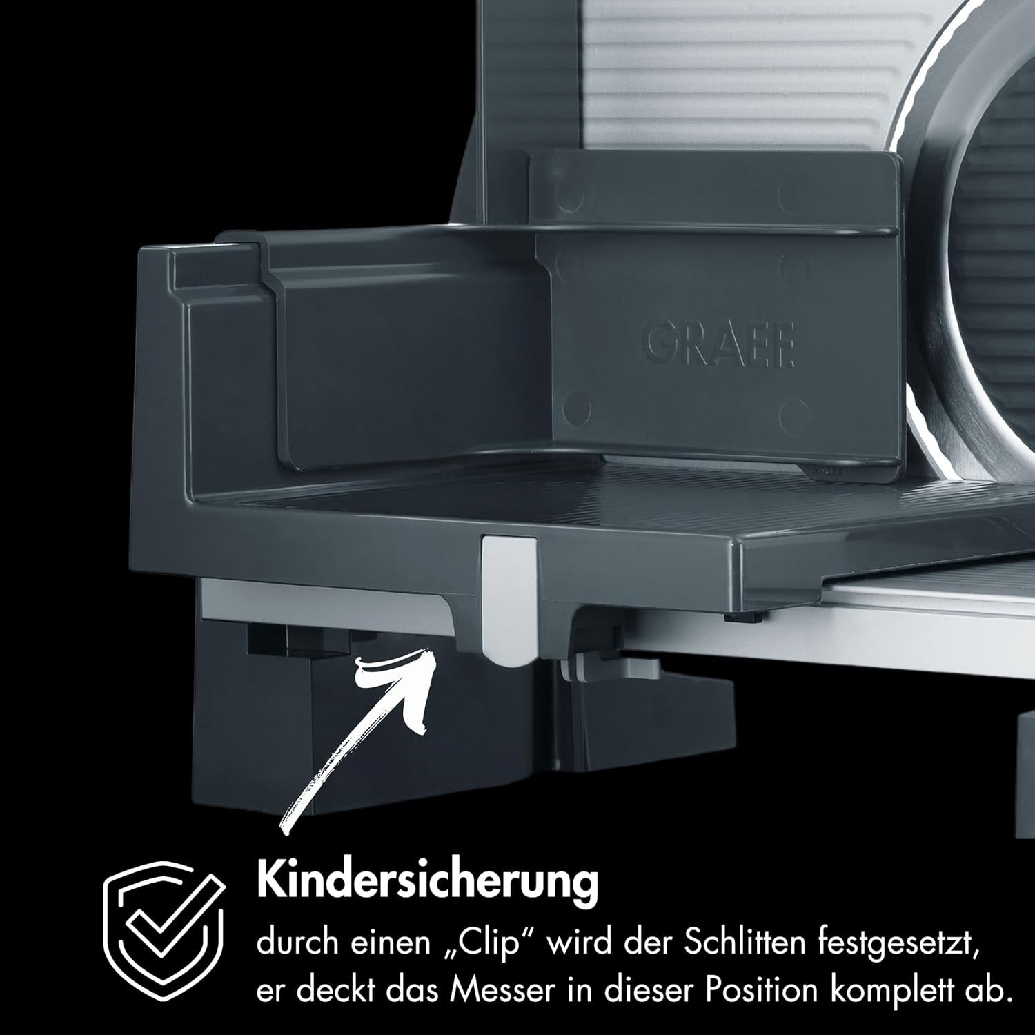 GRAEF Sliced Kitchen G50 Allesschneider für geschredderte Stücke und Allesschneider Naty Shop