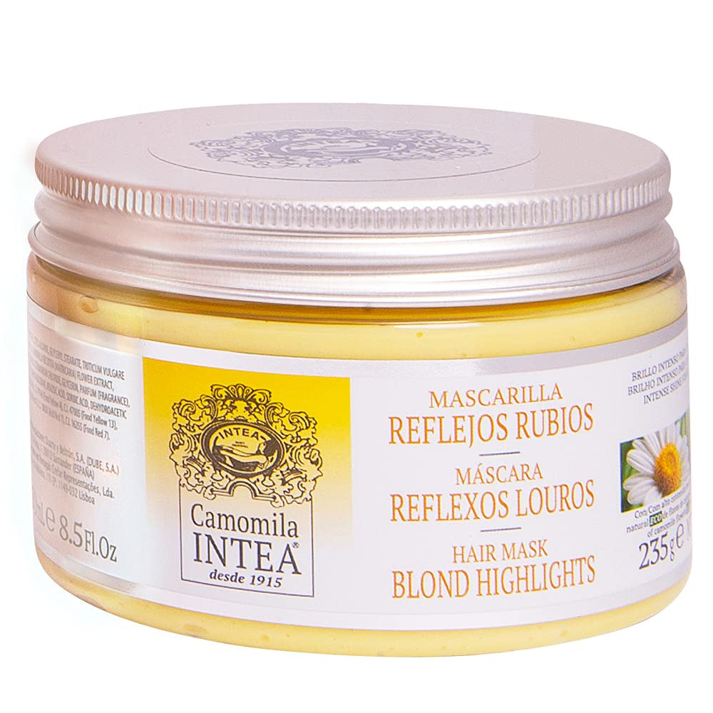Kamille Intea – Blonde Reflections Haarmaske – spendet Feuchtigkeit und nährt blondes Haar – 250 ml Naty Shop Haarmaske Standardtitel