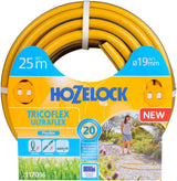 HOZELOCK - Tricoflex Ultraflex Schlauch Ø 12,5 mm (1/2") 20 M: Flexibler Gartenschlauch, wetterfest, verdreh- und biegefest, aus 40 % recyceltem PVC [117002], gelb