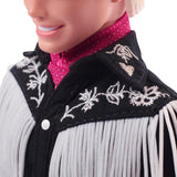 BARBIE the MOVIE Ken – Sammlerpuppe im Western-Outfit, Vintage-Hemd, Cowboyhut, weißen Stiefeln aus dem Film für Kinder ab 3 Jahren, HRF30 Naty Shop Dolls