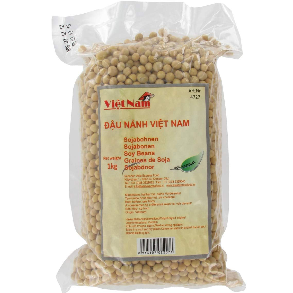 - Soja, (1 x 1 kg)
