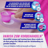 Vanish Oxi Action Powder Pink – 1,125 kg – chlorfreies Fleckenentfernungs- und Wäscheverbesserungspulver – für farbige Wäsche. Waschmittel Naty Shop