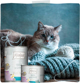 MjAMjAM – Premium-Nassfutter für Katzen – Senior – saftiges Huhn, 6er-Pack (6 x 400 g), getreidefrei