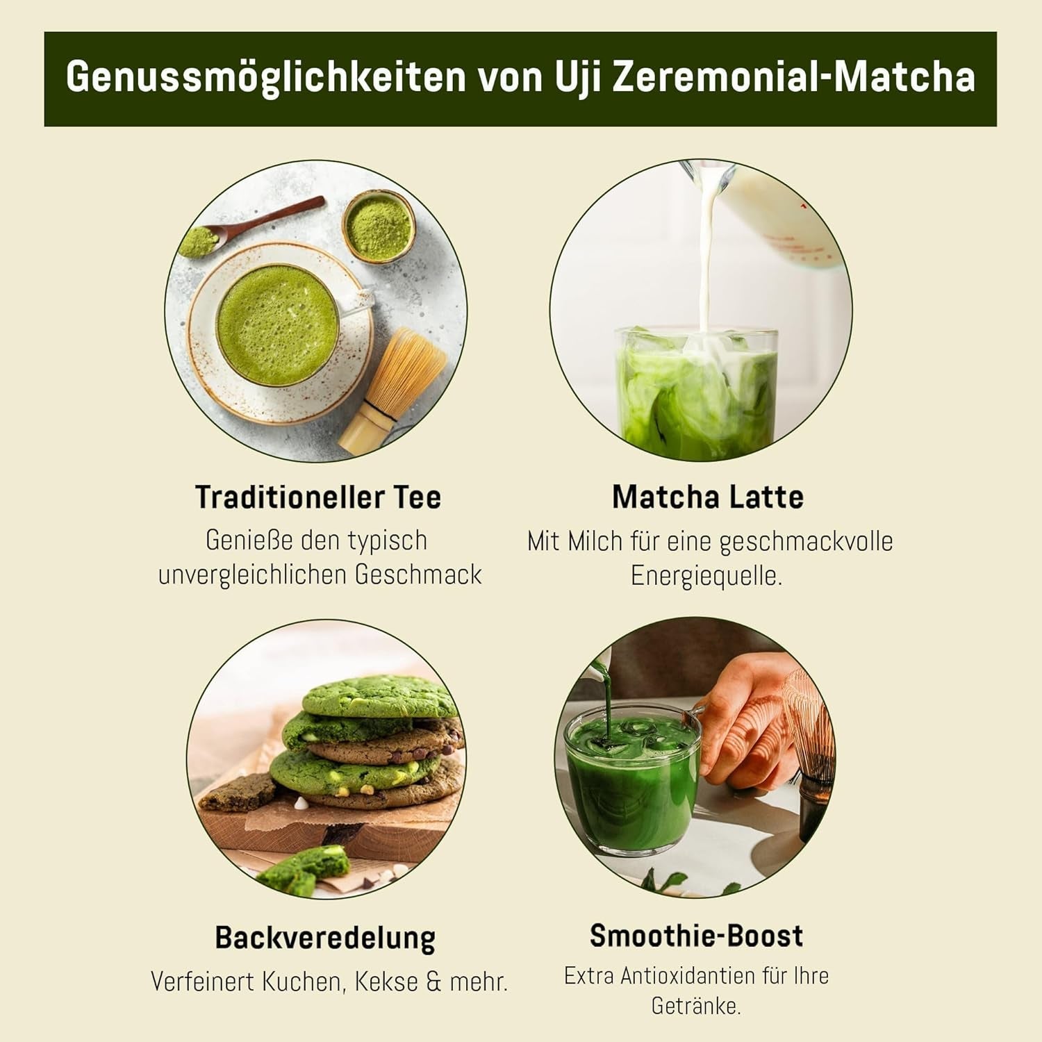 UJI in Zeremonienqualität – 30-g-Box – Bio – 100 % japanischer Matcha – erste Ernte – reiner Matcha – gemahlen