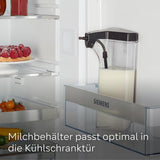 Siemens EQ900 TQ903D03 Automatische Espressomaschine, App-Steuerung, intuitives Touch-Display, Barista-Modus, AromaBoost, Geräuschreduzierung, Premium-Mahlwerk, automatische Dampfreinigung, 1500 W, Edelstahl