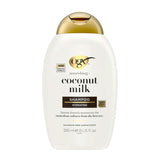 Shampoo mit Kokosmilch OGX (385 ml), feuchtigkeitsspendende Wirkung. Dusche und Bad Naty Shop 385 ml