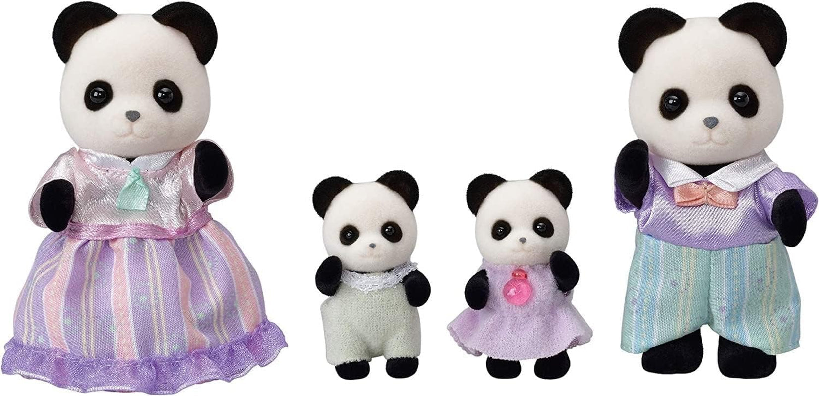Sylvanian Families L5529 Panda-Familie – Puppenhausfiguren