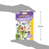 Günthart Backdecor 12 Zuckerfußballspieler und Fußbälle, 21 Gramm Naty Shop