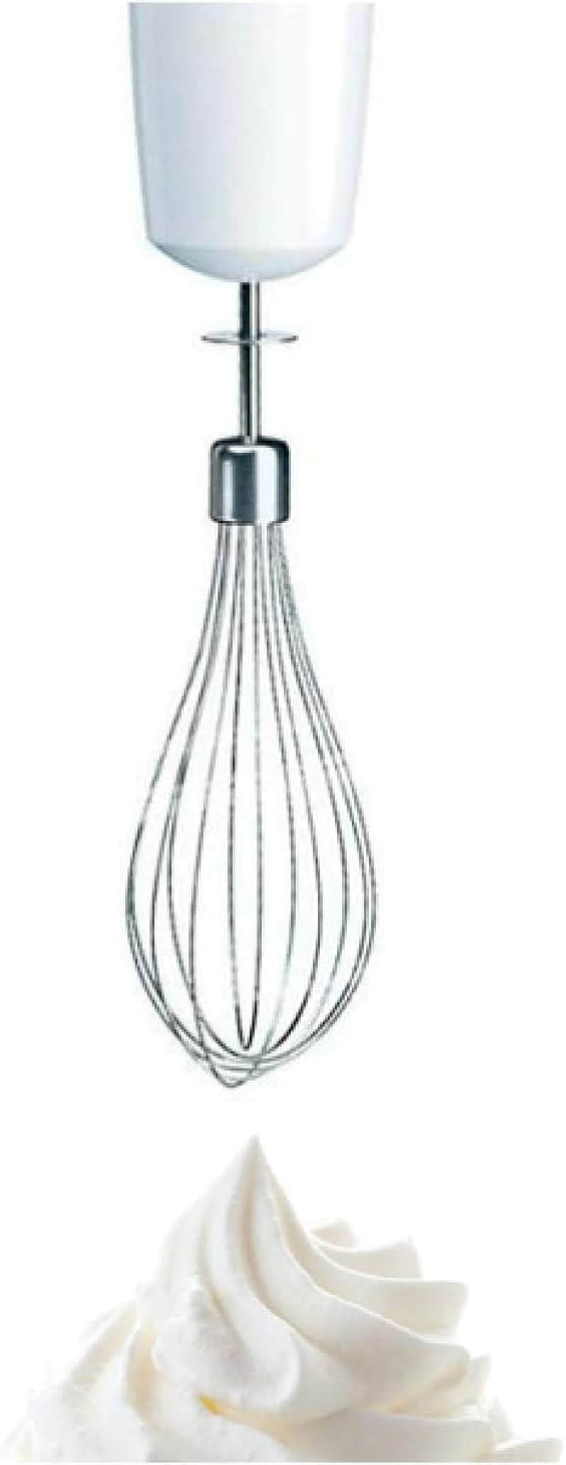 Braun Multiquick 3 MQ 3135 Sauce Stabmixer – Pürierstab Mit 11 Geschwindigkeiten plus Turbo-Stufe & Edelstahl-Mixfuß, 750 Watt, Inkl. 600 ml Mix-/Messbecher, Schneebesen & Zerkleinerer, Weiß/Grau Kitchen Naty Shop