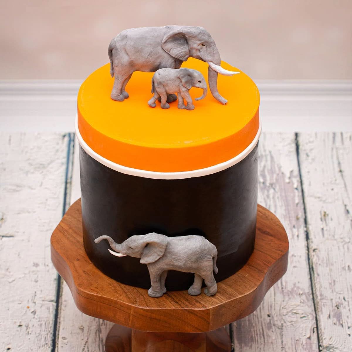 Katy Sue, Silikonform Elefantenfamilie Kitchen Naty Shop