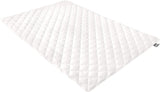 Traumnacht Bambuskissen mit Bambusfaser, hypoallergen, antibakteriell, Kissenset mit Reißverschluss, 2 Kissen 40 x 80 cm, Öko-Tex-zertifiziert, entwickelt in Deutschland. Naty Shop Standardkissen 155 x 220 cm Decke