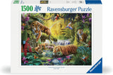 Ravensburger Puzzle 12000696 – Idylle am Wasserauge – 1500 Teile Puzzle für Erwachsene und Kinder ab 14, Tigermotiv-Puzzle Puzzle Naty Shop