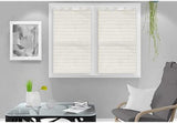 Soleil D'Ocre Lina Bise-Bise, Polycoton, Weiß, 45 x 90 cm Steppdecken und Steppdecken Naty Shop Weiß H120 x B60 cm (1er-Pack)