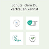 Grüne Feuchttücher von LILLYDOO, 600 Stück (10 x 60), 100 % plastikfrei, reißfestes Tuch – parfümfrei, sanft und natürlich, sanfte Reinigung für empfindliche Haut, dermatologisch getestet