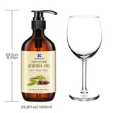 Bio-Jojobaöl 1 Liter, 100 % rein Kosmetik und Schönheit Naty Shop