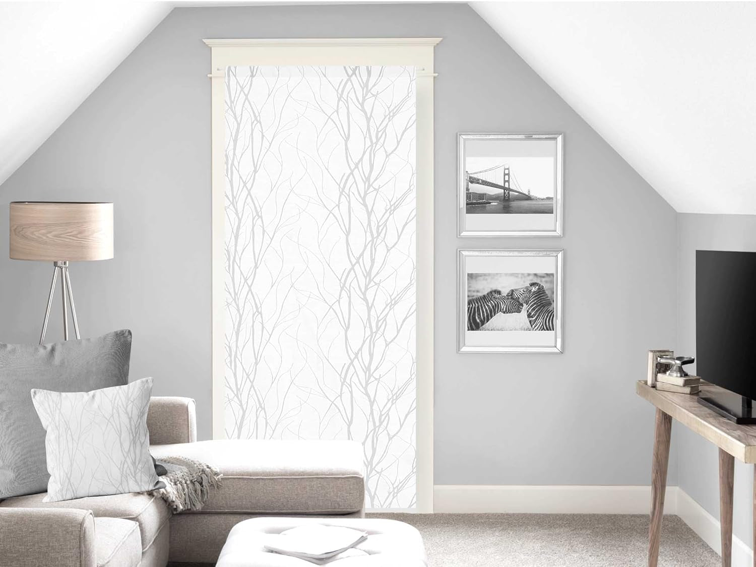 Soleil D'Ocre Liane Bise-Bise, Polyester, Weiß, 70 x 200 cm Steppdecken und Steppdecken Naty Shop Weiß H200 x B70 cm (1er-Pack)
