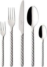 Villeroy und Boch - Montauk Besteckset, verschiedene Größen, Edelstahl Kitchen Naty Shop 30-teilig