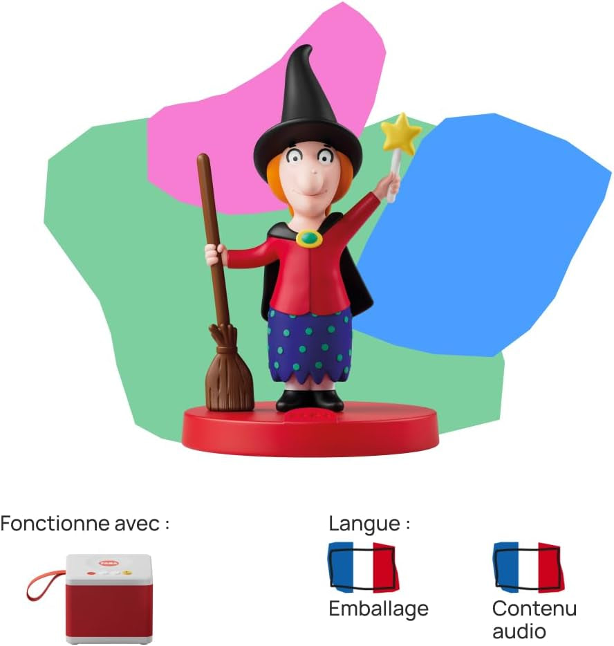 Klangfigur Die Hexe aus der Luft – Märchen und Klanggeschichten – Spielzeug, Lerninhalt, französische Version, Kinder 2-4 Jahre Spielzeug Bebe Naty Shop