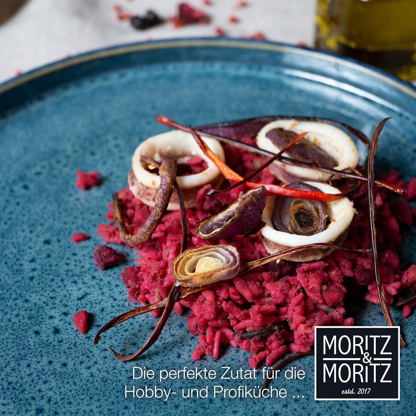 Moritz & Moritz SOLID 18-teiliges Steingut-Geschirrset für 6 Personen – Geschirrset für 6 Personen, bestehend aus 6 Speisetellern, 6 Beilagentellern und 6 Speisetellern