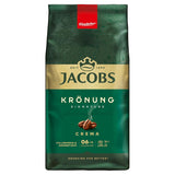 Jacobs Café Crema Gold Kaffeebohnen 1Kg – Vollmundig, Aromatisch, Fruchtige Noten, Arabica & Robusta Bohnen, Intensität 5/10, Ideal Für Café Crema Naty Shop Krönung Crema 1 Kg