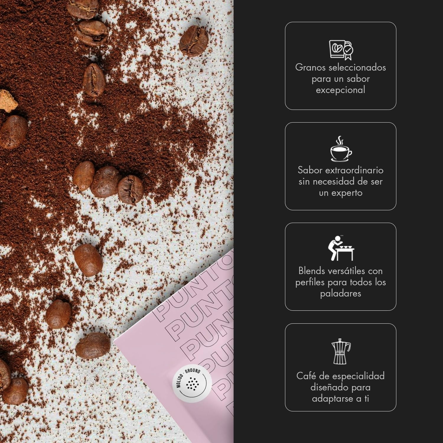 – Gemahlener äthiopischer Kaffee – 250 g – Spezialkaffee – Mittlere Röstung – 100 % Arabica – Noten von Honig, Zimt und Schokolade – Intensive Säure – Mittlerer Körper