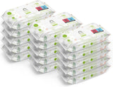 Mama Bear Naty Shop Aloe Vera Fresh Babyfeuchttücher, 56 Stück (Packung mit 18 Stück)