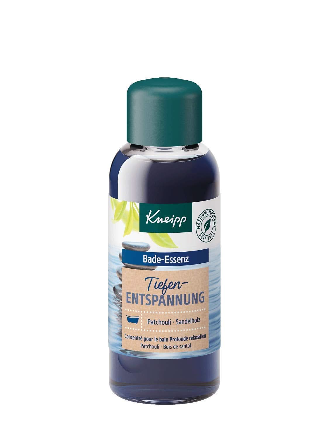 Kneipp, Badeöl mit natürlichem ätherischem Patschuliöl und Sandelholzextrakt für tiefe Entspannung und Beruhigung, 100 ml Naty Shop