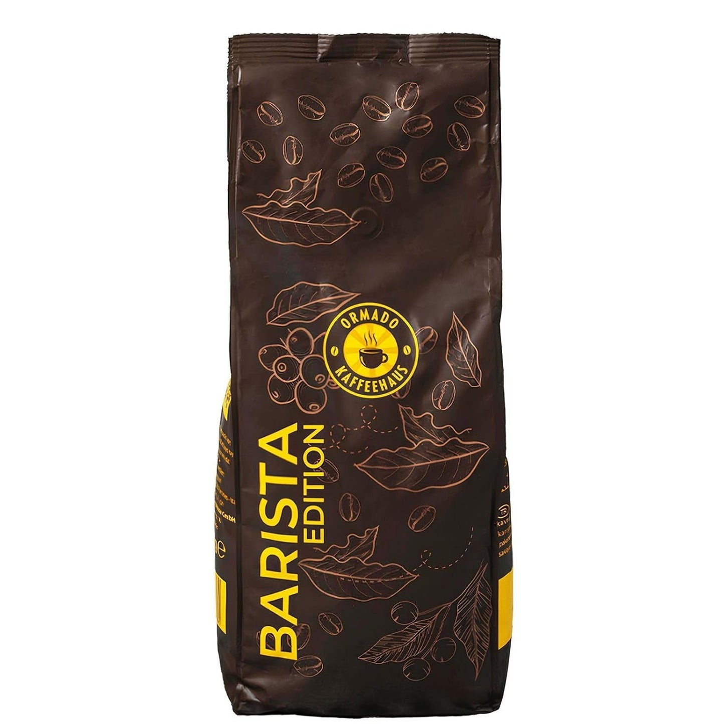 Ormado Coffee House, Kaffeekapseln, patentierte Kenia-Kaffeebohnen – Arabica- und Robusta-Mischung, ganze Kaffeebohnen für vollautomatische Kaffeemaschinen, geröstete Bohnen, Ganzkörperkaffee 1 kg, vollautomatisch