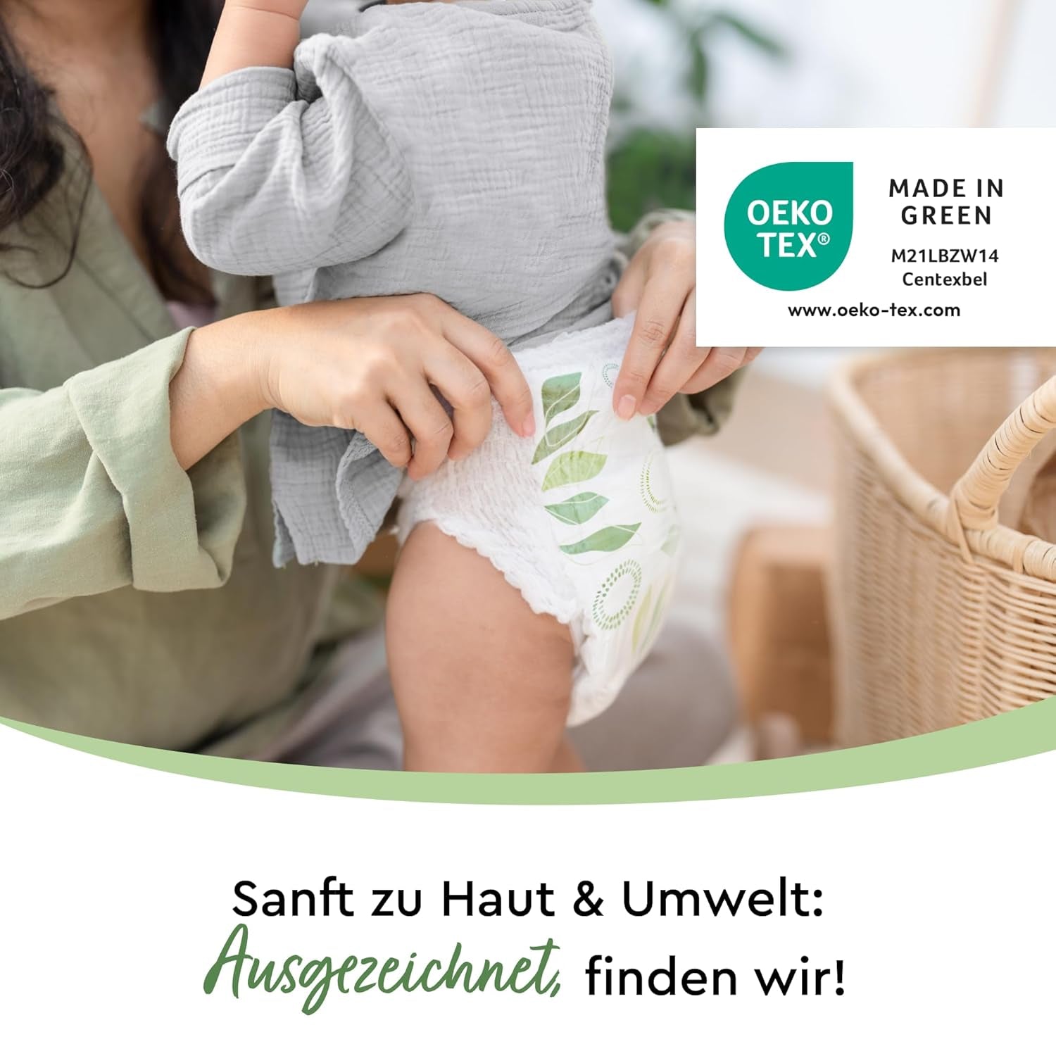 LILLYDOO Eco Pants Größe 7 (17+ kg) Monatsbox (85 Stück)