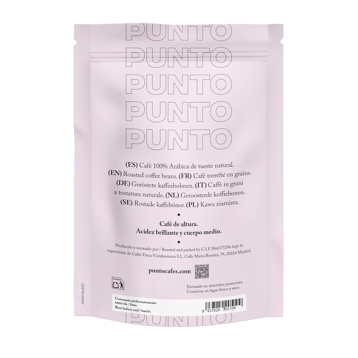 – Gemahlener äthiopischer Kaffee – 250 g – Spezialkaffee – Mittlere Röstung – 100 % Arabica – Noten von Honig, Zimt und Schokolade – Intensive Säure – Mittlerer Körper