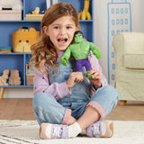 Marvel Spidey und seine erstaunlichen Freunde und seine außergewöhnlichen Freunde, riesige Heldenfigur, 22 cm großes Hulk-Spielzeug für Kinder ab 3 Jahren, Einheitsgröße, Actionfiguren, Naty Shop