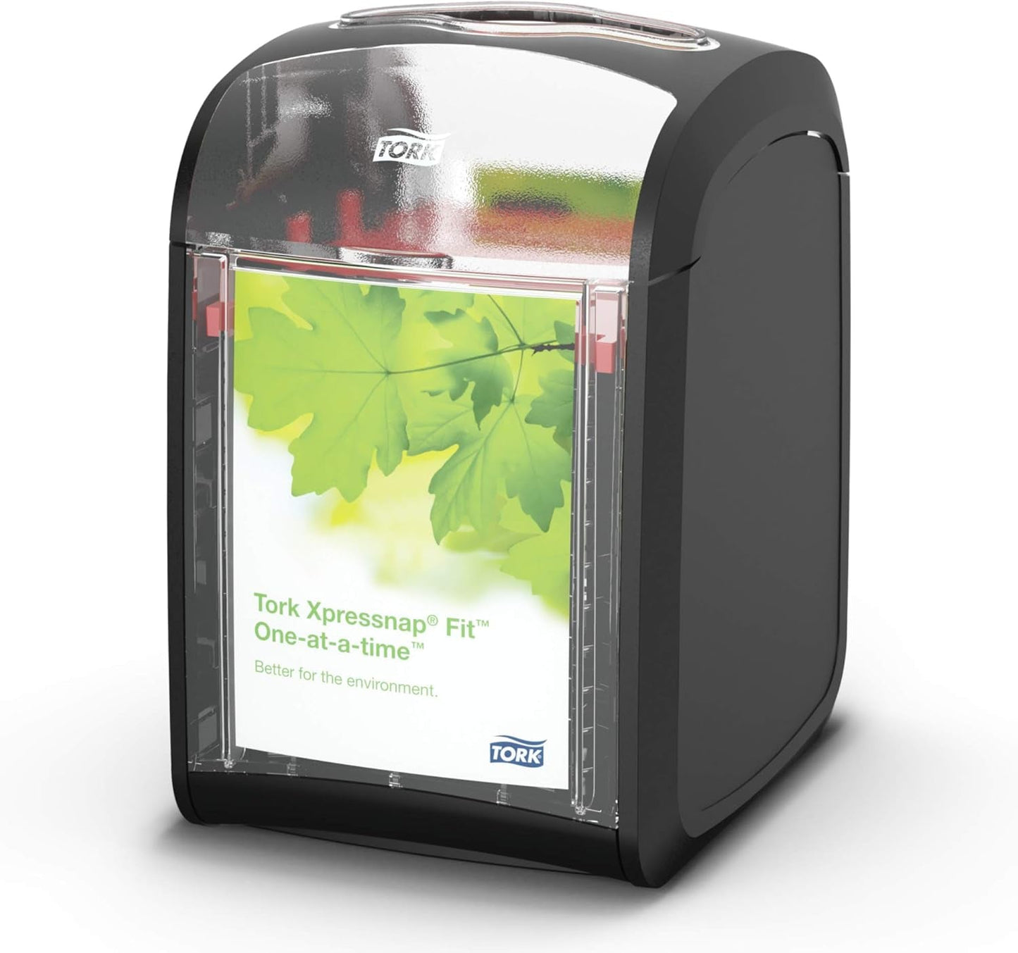 Tork Xpressnap Fit Spenderservietten – 15830 – N14 Advanced Serviettenspender, wiederverwendbare Servietten – 2-lagig, Weiß – 720 Stück, mittel