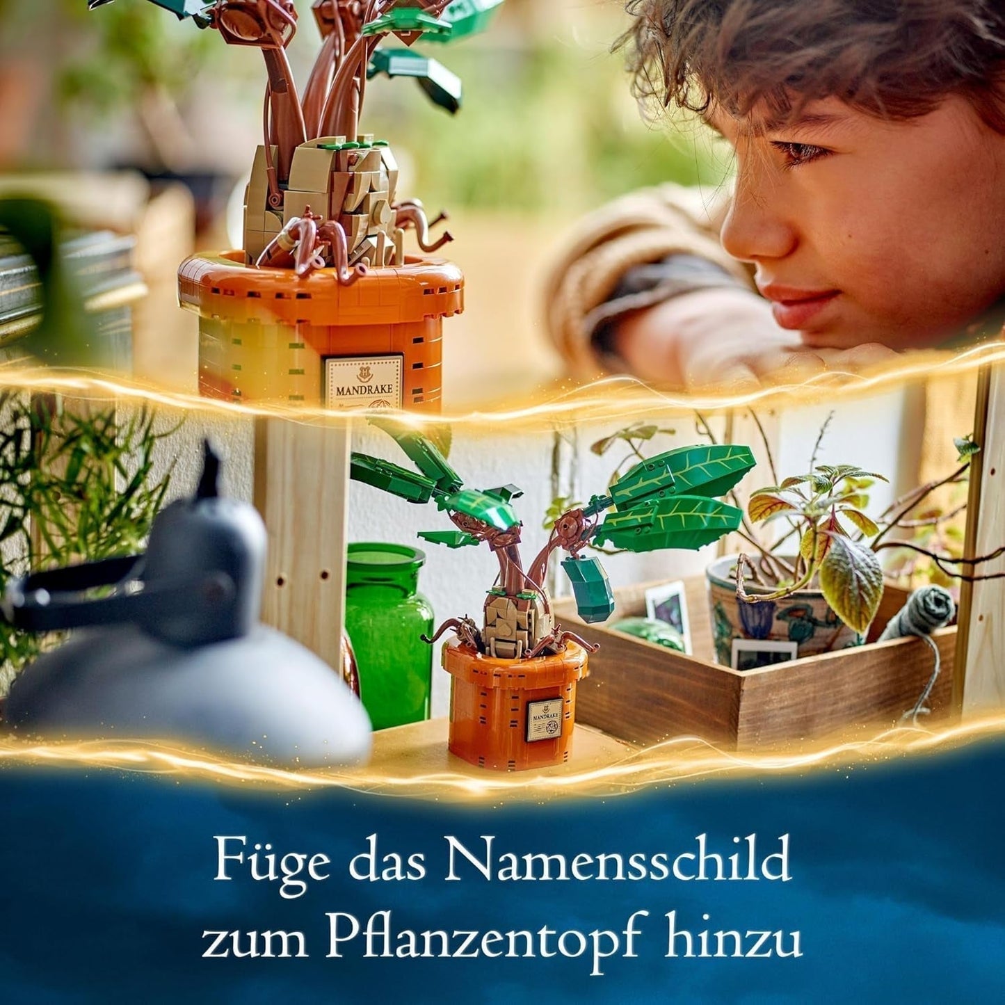 LEGO Harry Potter Zaubertrankpflanze: Alraune, Spielzeugtopfpflanze, magisches Geschenk für Mädchen, Jungen und alle Fans, fantasievolles Kinderspielset, Heimdekoration 76433 Bausets Besuchen Sie den LEGO-Store
