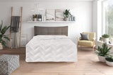 Traumnacht Basic-Decke 4 Jahreszeiten, Für jede Jahreszeit, Mit angenehm weichem Mikrofaserbezug in 135 x 200 cm, Weiß, Öko-Tex-zertifiziert, Entwickelt in Deutschland Steppdecken und Quilts Naty Shop